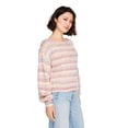 thumbnail image 4 of No Boundaries Women's Off-the-Shoulder Sweater, 4 of 6