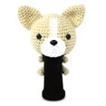 thumbnail image 2 of StitchHead Hand Stitched Yarn Animal Driver/Wood Head Cover - Chihuahua, 2 of 2