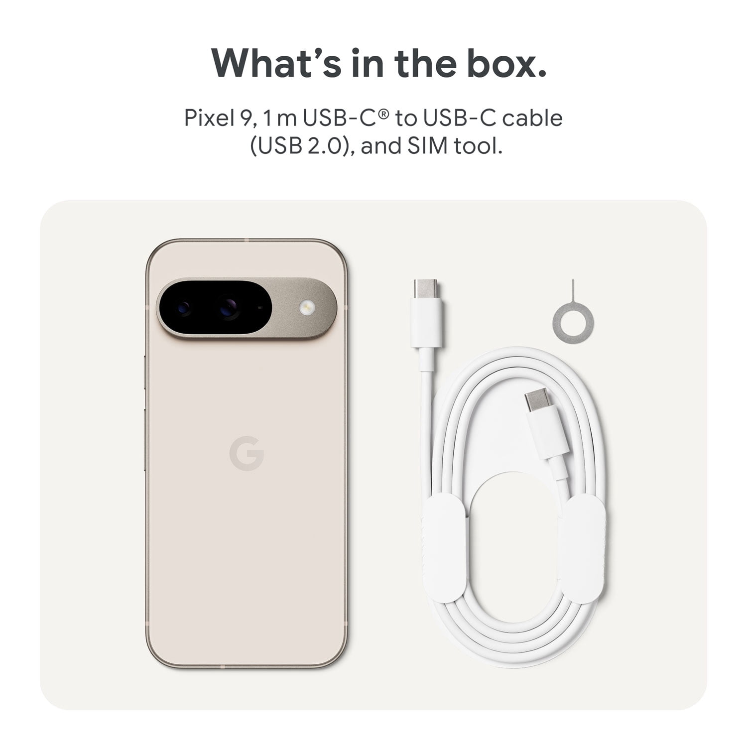 Google Pixel 9 Porcelain 128GB SIMフリー - Pixel Google (12+128GB