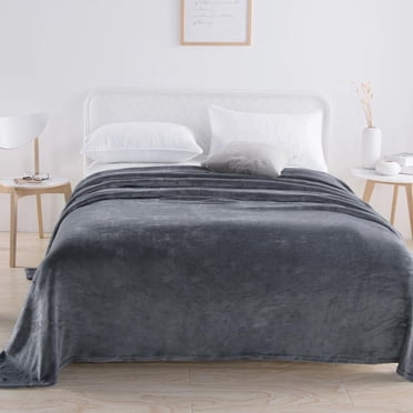 Birdeem Super Soft Flannel Blanket 71"X79"/59"X79",Thick and Warm Throw Blanket for Bed and Couch,59X79 Inches Cozy Fleece Blanket for All Season,Lightweight and Easy Care