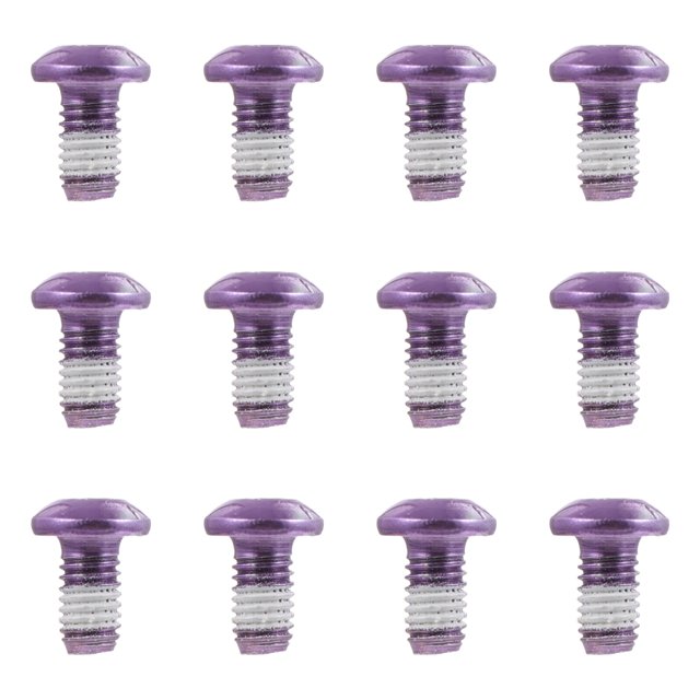 1 Box of 12 Pcs Bike Disc Bolts Disc Fixing Screws Colorful Brake Disc Screws