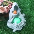 thumbnail image 4 of Halloween Resin Hell Messenger With Lantern Nightlight Decoration For Indoor And Outdoor Use 12 in, 4 of 6