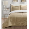 thumbnail image 2 of Swift Home Reversible Plush Mink & Sherpa Comforter Set, Luxuriously Soft, 2 of 3