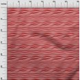 thumbnail image 3 of oneOone Rayon Red Fabric Abstract Stripe Fabric For Sewing Printed Craft Fabric By The Yard 56 Inch Wide, 3 of 5