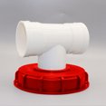 thumbnail image 2 of LCXmlly Different Angle Caliber Cover Filter Lid Different Angle Caliber T Shape F Shape Dirt Debris Removal Bore Protection Acid Resistant IBC Slit Filter Cover, 2 of 8