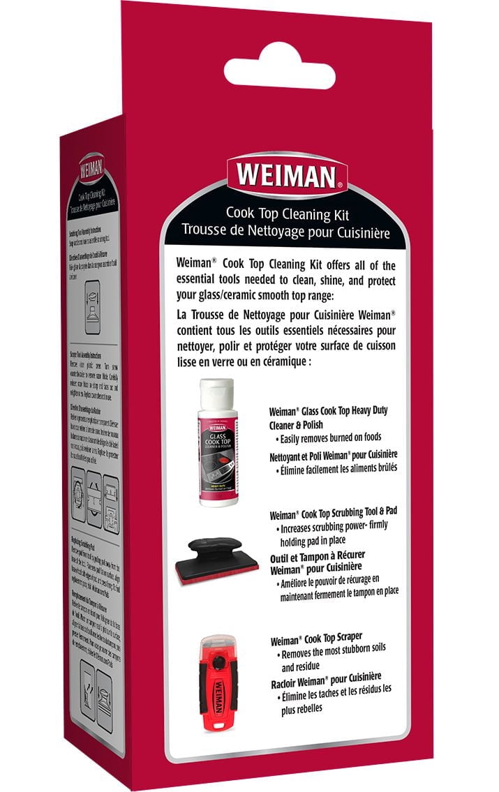 Weiman Glass Cook Top Cleaning Kit
