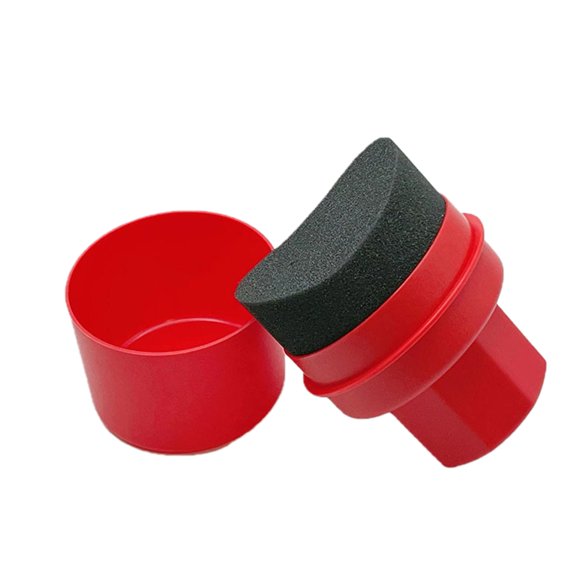 Kyusrd Car Accessories Tools and Decoration Deals!Car Tire Polishing Sponge Brush High-density Waxing Sponge Covered Tire Oiling Sponge