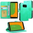 thumbnail image 1 of [PST] Samsung Galaxy S8 Case, Leather Magnetic Card Slot Wallet Folio Flip Case Cover, 1 of 6