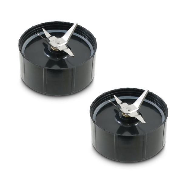 YOPTOP Lot de 2 Lames Croisées une Pièce de Rechange de Rechange pour Magic Bullet Blender MB1001 Modèle Seulement Extracteur de Jus et Mélangeur
