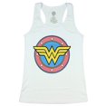 thumbnail image 1 of DC Comics Wonder Women Logo Womens Tank Top (White, X-Large), 1 of 2