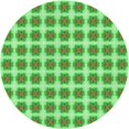 thumbnail image 1 of Ahgly Tapis d'Intérieur Lavable en Machine Carré Transitionnel Vert Lime Foncé, 3 Pieds Carré, 1 of 7