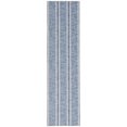 thumbnail image 1 of Wallen 2' x 8' Washable Runner, Ivory and Blue, 1 of 6
