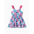 thumbnail image 5 of Disney Girls Dresses Lilo & Stitch Graphic Ruffled Floral Dress Matching Summer Outfits Sets, 5 of 5