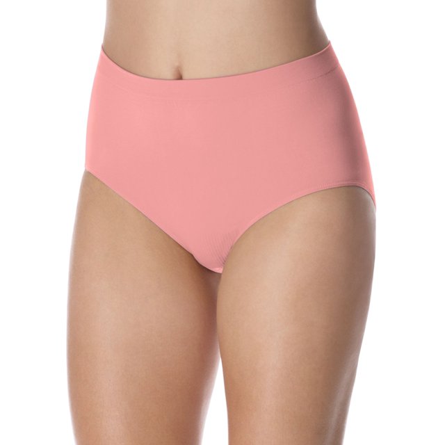 Bali Comfort Revolution Womens Microfiber Seamless Brief - Best-Seller, 8/9