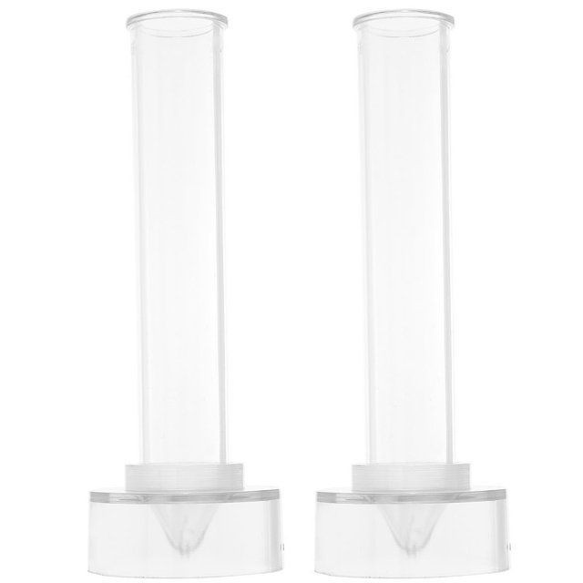 CUITING Taper Candle Mold 2pcs Cylinder Pillar Candle Moulds for Emergency Table Candles
