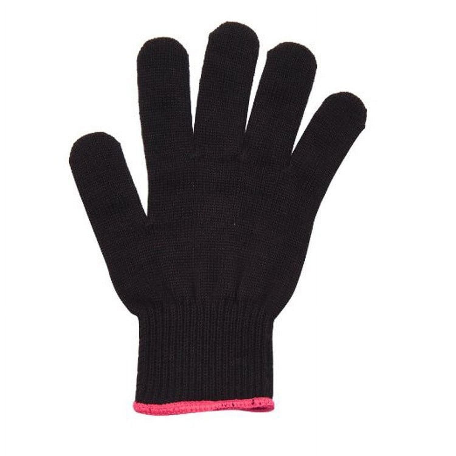 Hxlamzoo Advancethy Heat Protection Glove, Heat Gloves for Hair Styling, Curling Iron Gloves Heat Proof Glove Mitts for Hair Styling Flat Iron and Curling Wand