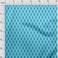 thumbnail image 3 of oneOone Rayon Arctic Blue Fabric Check Argyle Craft Projects Decor Fabric Printed By The Yard 56 Inch Wide, 3 of 4