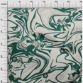 thumbnail image 3 of oneOone Viscose Chiffon Teal Green Fabric Abstracts Sewing Craft Projects Fabric Prints By Yard 42 Inch Wide, 3 of 5