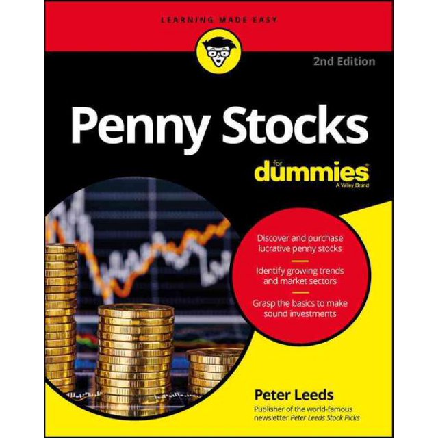 Penny Stocks for Dummies, Peter Leeds Paperback