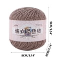 thumbnail image 3 of Wzzjkit Yarn for Crocheting Multicolor Lace Thread DIY Woven Mercerized Baby Fine Thread Crochet Yarn for Crocheting & Knitting, Gift Beginners and Adults, Yarn, 3 of 5