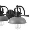 thumbnail image 2 of Gladstone 5-Piece All-in-One Matte Black Bathroom Set, 2 of 9