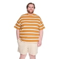 thumbnail image 1 of T-shirt ample à rayures George Plus pour hommes, 1 of 6