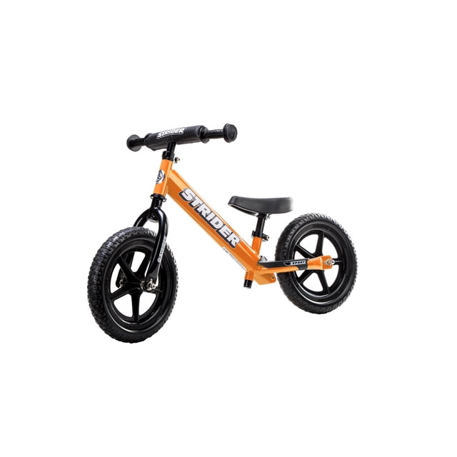 Strider - 12 Sport Balance Bike, Ages 18 Months to 5 Years - Orange