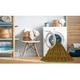 thumbnail image 2 of Ahgly Company Tapis d'Intérieur Lavable en Machine Carré Vert Pistache Transitionnel, 4 Pieds Carré, 2 of 7
