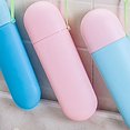 thumbnail image 2 of tredstone Home Outdoor Travel Toothbrush Holder Toothpaste Portable Cover Storage Cup Box powder + powder 1Set, 2 of 5