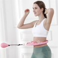 thumbnail image 4 of Langgg Smart Hoop Non Dropping Hoop with Auto Counting Detachable Weight Adjustable Hoops for Home Workout, 4 of 6