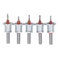 thumbnail image 3 of Adjustable Countersink Bit Set,5Pcs Countersink Drill Bit Power Drill Bit Adjustable Countersink Bit Unparalleled Experience, 3 of 14