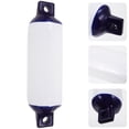 thumbnail image 1 of Luxshiny Bouées Pare-Chocs pour Bateaux Garde-Quai de Bateau Rondes PVC Bleu 1 Pcs pour Usage Marin, 1 of 8