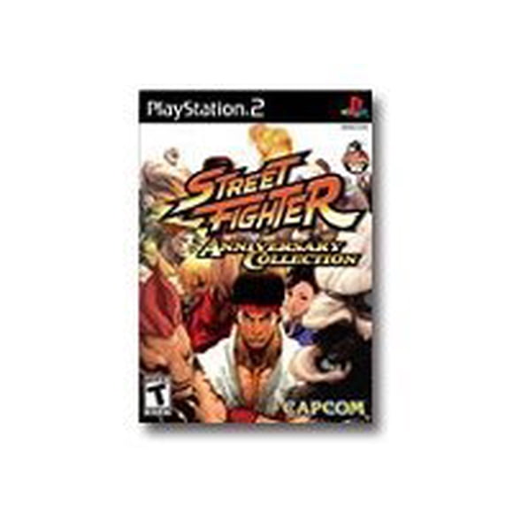 Street Fighter Anniversary Collection - Collection Anniversaire - PlayStation 2