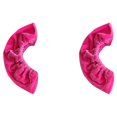 thumbnail image 2 of relayinert Lot de 2 Housses de Patins à Glace Élastiques Protège-Chaussures à Roulettes Unisexe Réutilisables Lavables Portatives Protection de Patinage Fournitures Rouge 2Ensemble, 2 of 6