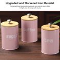 thumbnail image 4 of 3PCS Canister Sets for Kitchen Counter, Storage Canister Multifunctional Storage Jar with Lid for Tea Coffee Sugar, Kitchen Canister Set Food Container Organizer, 4 of 7