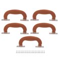 thumbnail image 2 of 5pcs Plastic And Iron Handles With Screw For Tool Boxes,   Pull And Drag Handles For Cases Cabinets Suitcase Luggage Trunk Guitar Musical Box, 2 of 8