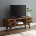 thumbnail image 1 of Modway Render Meuble Télé Console Multimédia Profil Bas de Style Mi-Siècle Moderne 46 Pouces, 46 Pouces, Noyer, 1 of 3