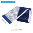 thumbnail image 2 of Unique Bargains Table Tennis Net Replacement Ping Pong Net String Tension Equipment Accessories Polyester Cotton, Blue 2 Pack, 2 of 6