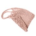 thumbnail image 4 of maskred Stylish And Functional Straw Handbag For All Needs Straw Beach Bag Shoulder Bag Straw Bag Tote Bag pink 5Set, 4 of 6