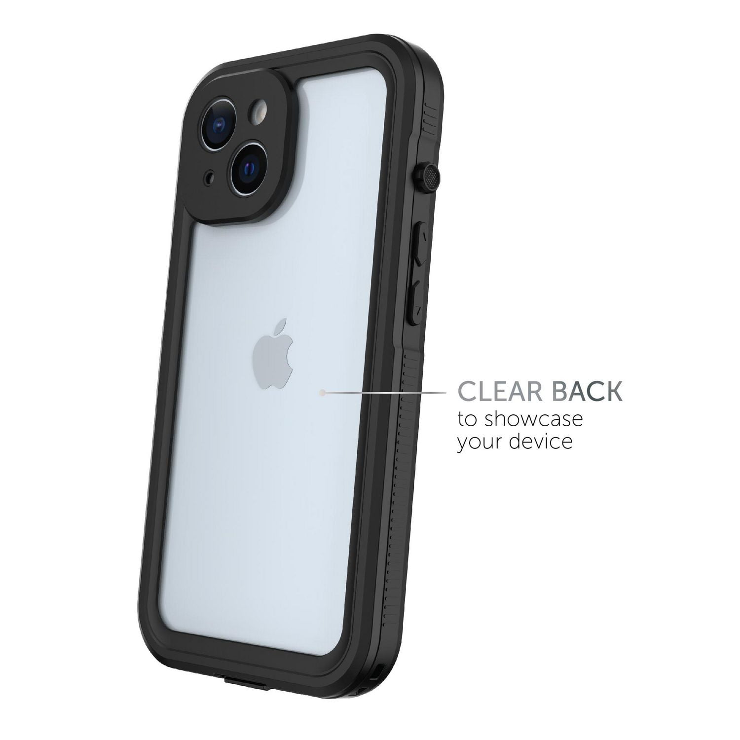 Coque étanche Body Glove Tidal pour iPhone 15 - Noir/Transparent