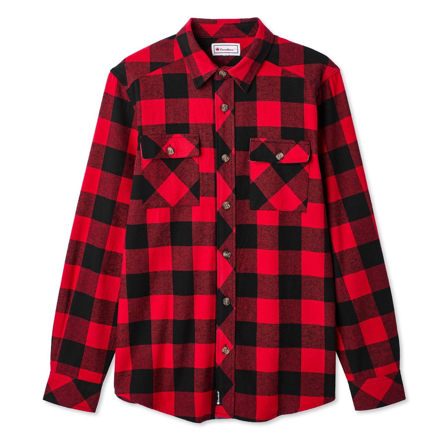 Chemise en flanelle Canadiana collection non genrée pour adultes