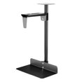 thumbnail image 4 of Miulika Support Mural et sous-Bureau pour CPU, Accessoire Robuste à Hauteur Réglable, Noir, 4 of 9