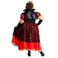 thumbnail image 2 of Déguisement Queen of Hearts Foncé pour Femme Grande Taille, 2 of 4