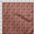 thumbnail image 4 of oneOone Polyester Spandex Orange Fabric Leaves Sewing Craft Projects Fabric Prints By Yard 56 Inch Wide-aA, 4 of 5