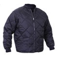 thumbnail image 2 of Rothco Diamond Nylon Quilted Flight Jacket - Navy Blue, 4X-Large, 2 of 5