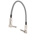 thumbnail image 4 of Dioche 11.8in Instrument Cable Weave Copper Shielded Noise Reduction For Live Performance,Effect Wire,Instrument Wire, 4 of 8