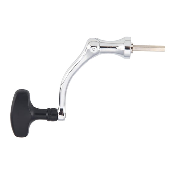 Baohd Fishing Reel Handle Arm Replacement Lightweight for Spinning Reel Large Handle Fishing Silver
