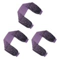 thumbnail image 1 of kurtrusly Boléro en Chiffon à Manches Longues Tendance pour Femmes Fleur Violette 3ensemble, 1 of 6