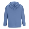 thumbnail image 4 of RKSTN Chandails à Capuchon pour Hommes Mode d'Automne Chandail Doux Décontracté Mode Col Rond avec Poche Chandail à Enfiler Manches Longues Hauts Chandail Chandail pour Hommes, 4 of 5