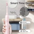 thumbnail image 4 of Toothbrush Toothbrush With 8 Brush Heads 6 Cleaning Modes Upgraded Toothbrush Longer Faster Chargin, 4 of 6